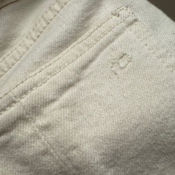 Rag & Bone Nina High Rise Ankle Cigarette Jeans, Ecru - Picture 10 of 14